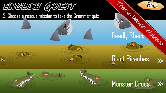 English Quiz Quest - 2nd grade Screenshots 1