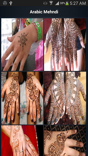 Arabic Mehndi Designs