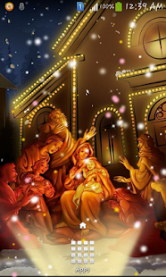 christmas crib wallpaper 4 Screenshots 1