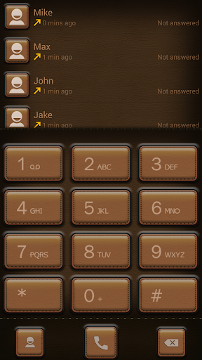 ExDialer Leather Theme