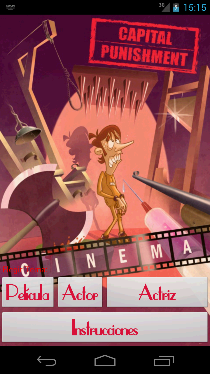 Android application Capital Punishment screenshort