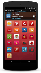 Lux - Apex, Nova, ADW Icons - screenshot thumbnail