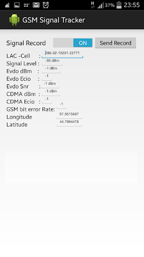 GSM Signal Tracker