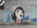 Grafite Mulher da Década de 20