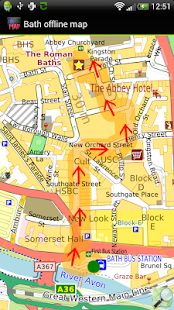 Bath offline map Screenshots 2