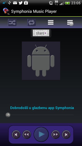 Symphonia Music Player Demo