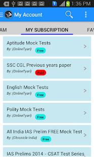 GK for SSC IBPS and IAS Exams - screenshot thumbnail