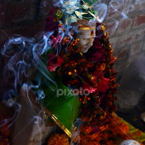 Om Sai Ram by Abhay Srivastava - Artistic Objects Other Objects