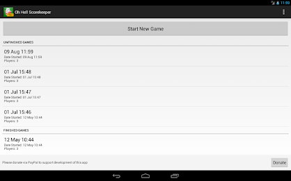 Oh Hell Scorekeeper Free poster 6
