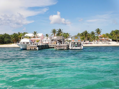 The dock at the Little Cayman Beach Resort in the Caymans.