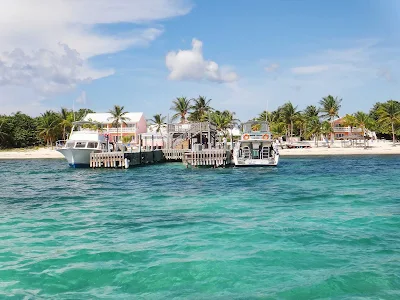 The dock at the Little Cayman Beach Resort in the Caymans.