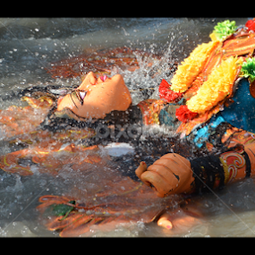 immersion.... by Santosh Biswas - Artistic Objects Other Objects