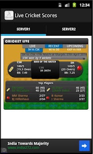 Live Cricket Scores