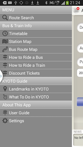 Arukumachi KYOTO Route Planner