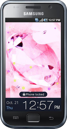 Diamonds Blazing HD LWP