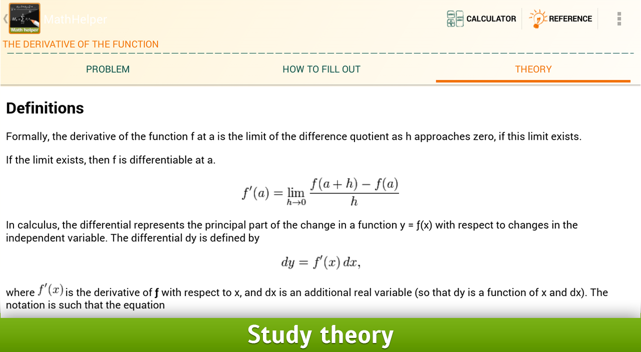 Algebra & Calculus - Integrals - screenshot