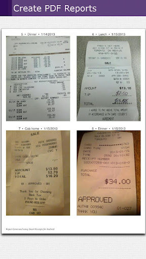 Smart Receipts