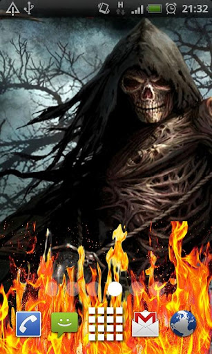 免費下載個人化APP|Death Grim Reaper Fire LWP app開箱文|APP開箱王