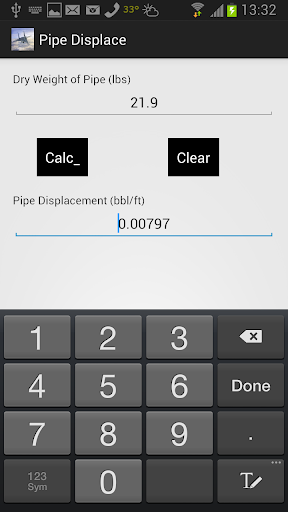 【免費生產應用App】Steel Displacement Pipe bbl/ft-APP點子