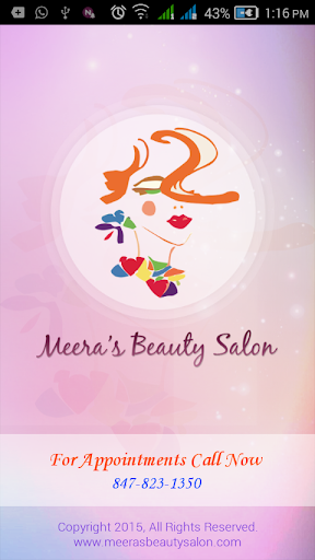 Meera's Beauty Salon App