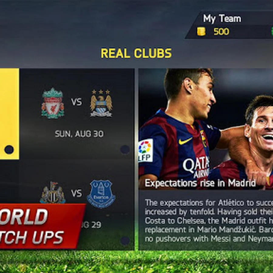  FIFA 15 Ultimate Team v1.2.1 MOD APK + DATA