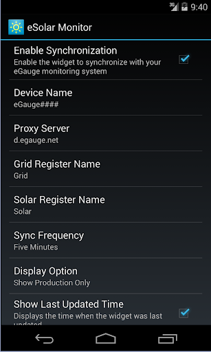 eSolar Monitor Free