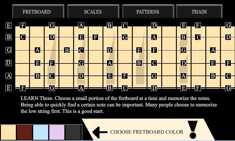 guitar fret master Screen 2