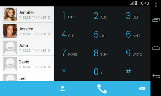 ExDialer Android 4.4 KitKat - screenshot thumbnail