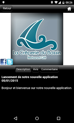 免費下載生活APP|La Crêperie du Bassin app開箱文|APP開箱王