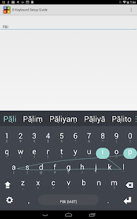 How to install Pali Keyboard plugin 1.0 apk for android