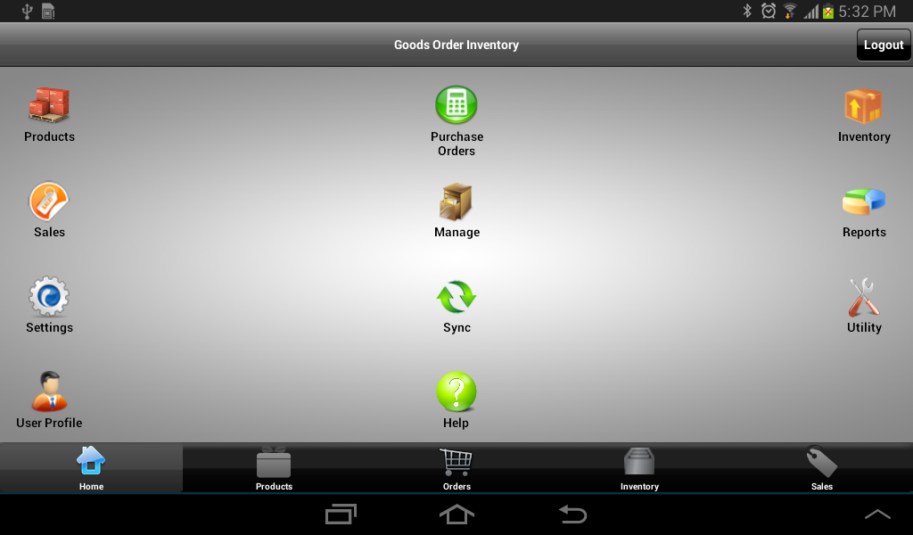 Goods Order Inventory Pro - screenshot