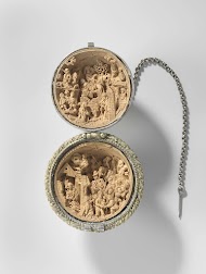 Prayer Nut with The Nativity and The Adoration of the Magi