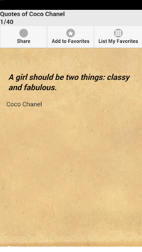 Quotes of Coco Chanel