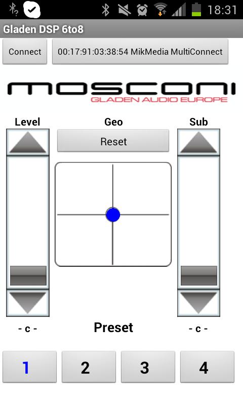 MOSCONI GLADEN DSP Controlのおすすめ画像1