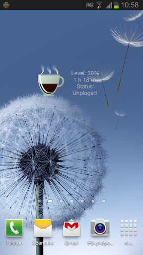 Coffee Battery Widget +