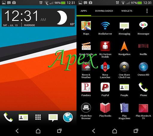 HTC 12 in1 theme w go sms lock