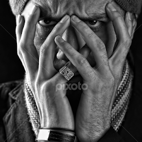 SHAME  by Angelito Cortez - People Portraits of Men