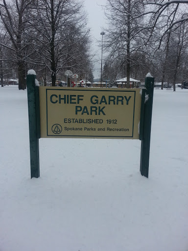 Chief Garry Park Sign