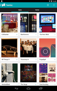 Paperboy | Feedly | RSS | News reader Screenshot