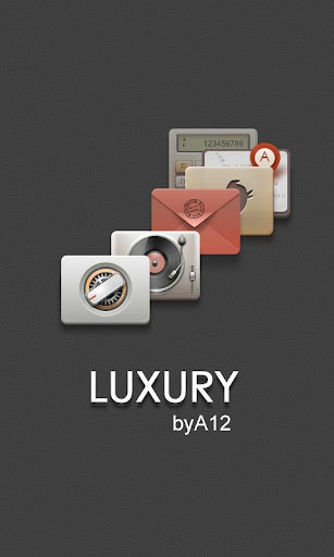 Luxury GO Launcher Theme