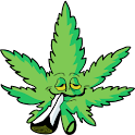 GO SMS Ganja Weed Theme logo