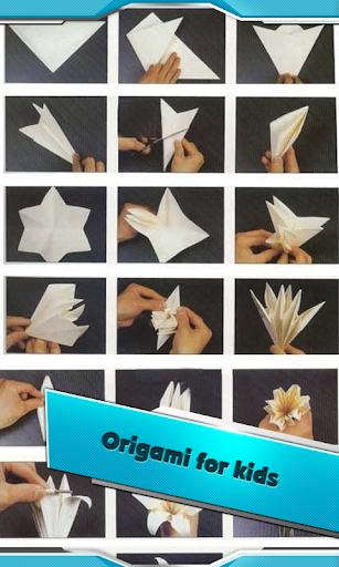 Origami step by step lessons