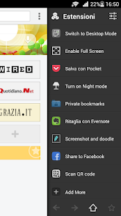 Next Browser for Android - screenshot thumbnail