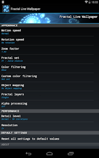 Fractal Live Wallpaper Lite(圖8)-速報App