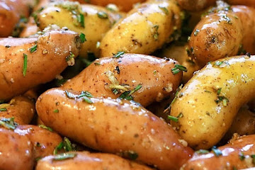 Roasted Fingerling Potatoes + Video