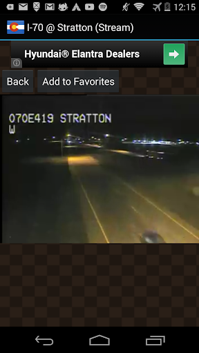 Colorado Live Traffic Cameras