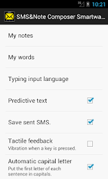 SMS&Notes for SmartWatch Lite poster 4