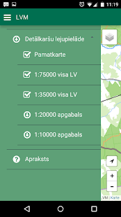 LVM meža kartes Screenshots 3