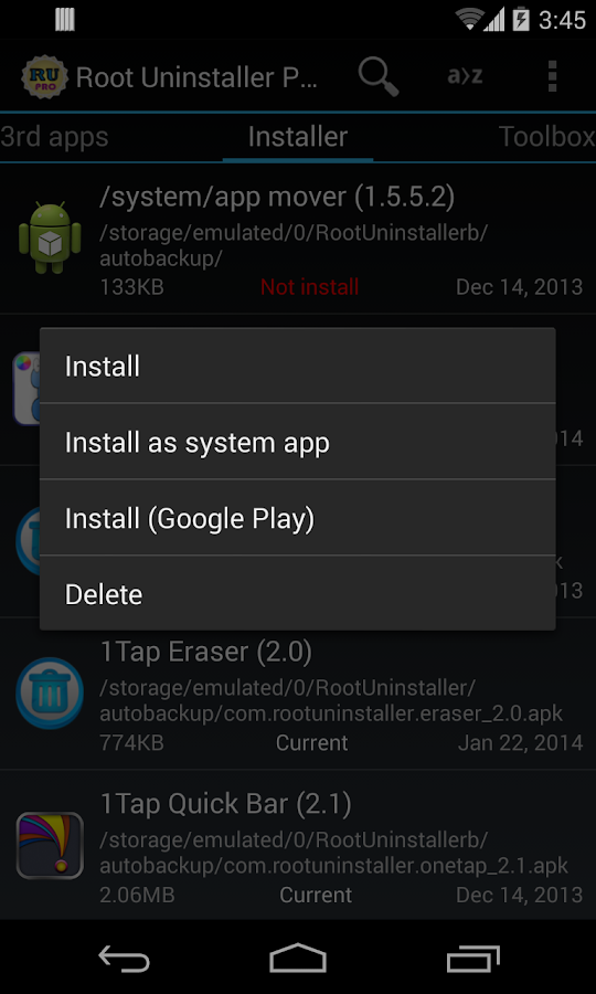    Root Uninstaller- screenshot  