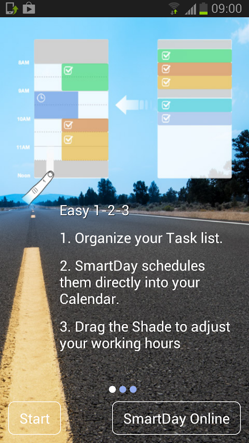 Android application SmartDay Calendar and Planner screenshort